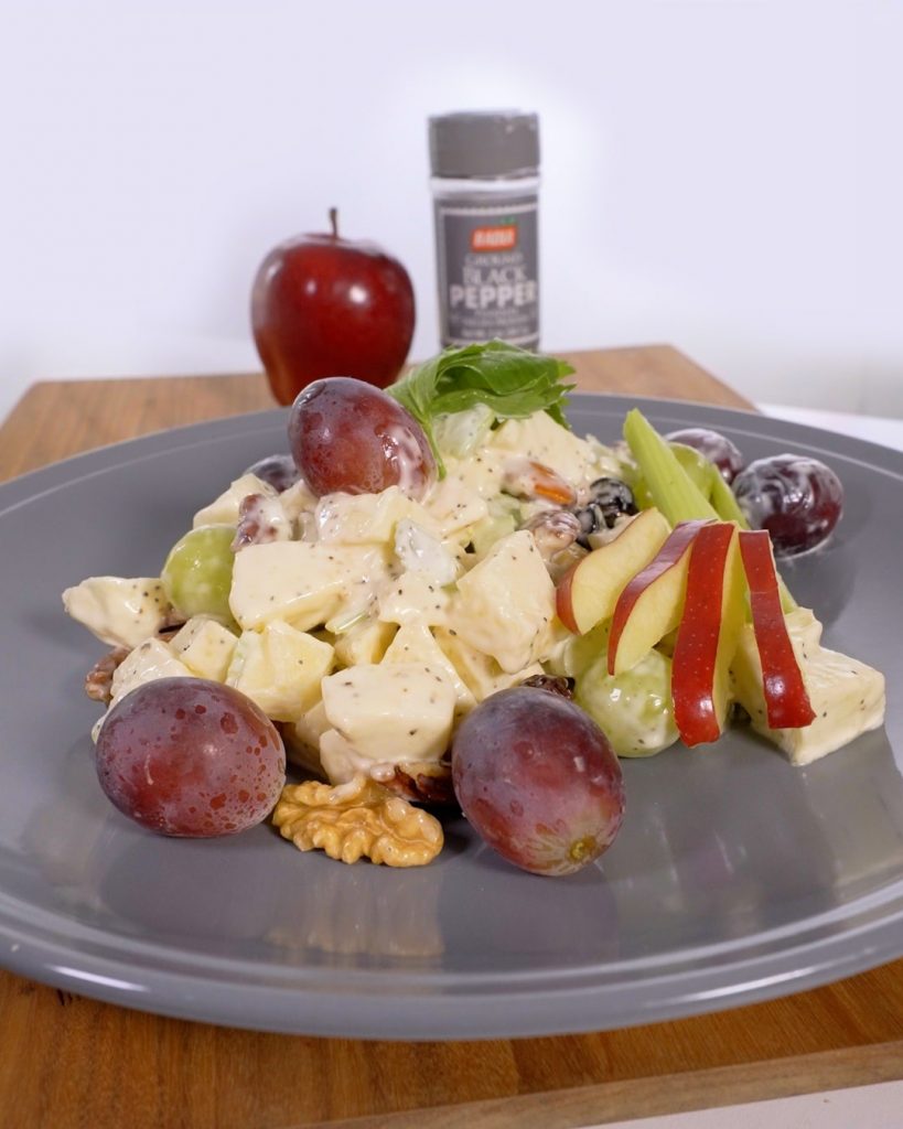 Receta de ensalada waldorf