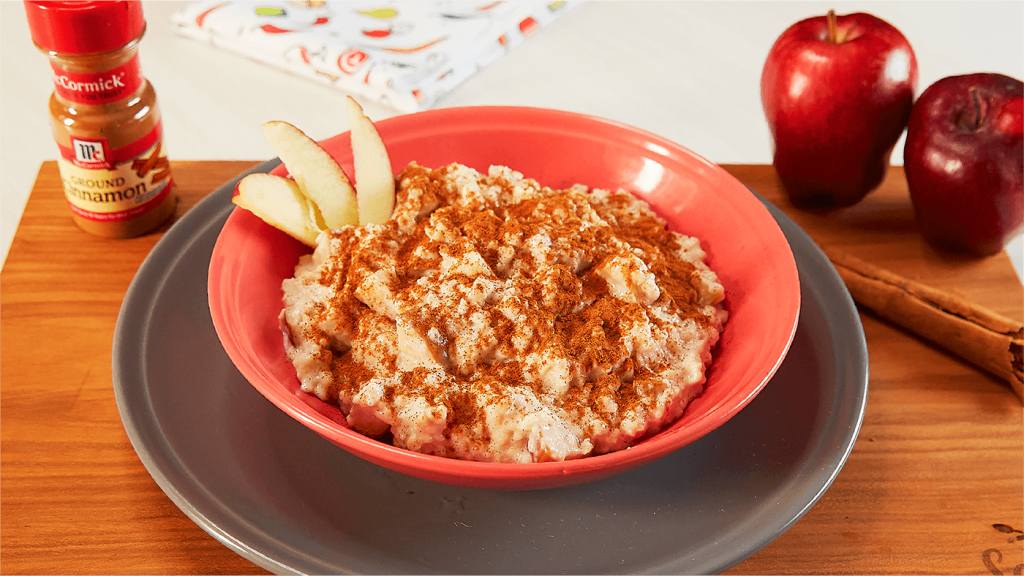 Avena con Manzanas saludables
